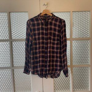 Lucky Brand plaid button up shirt
